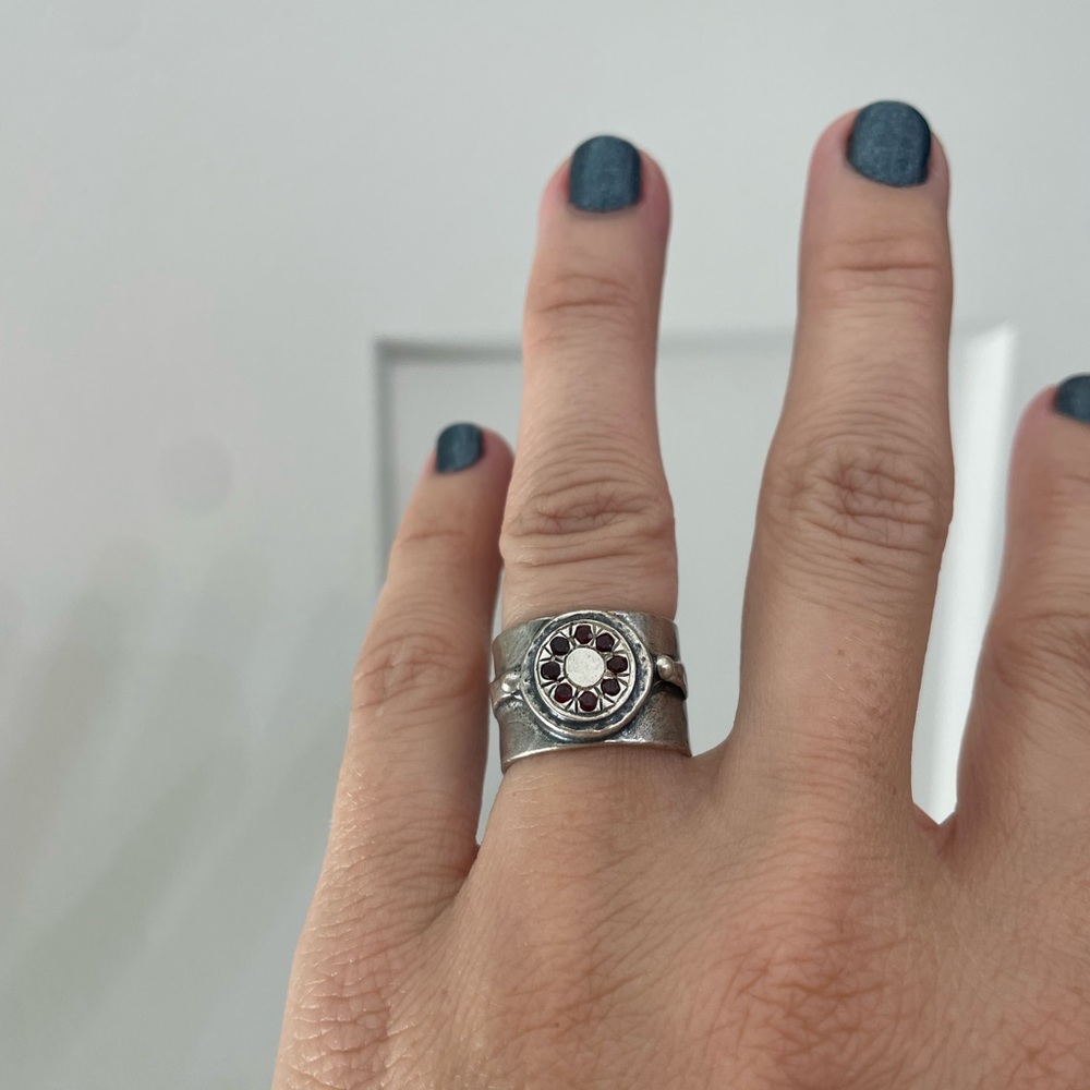 Sundance Silver Floral Ring